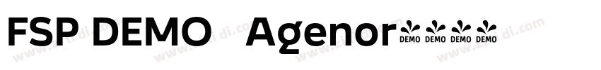 FSP DEMO   Agenor字体转换